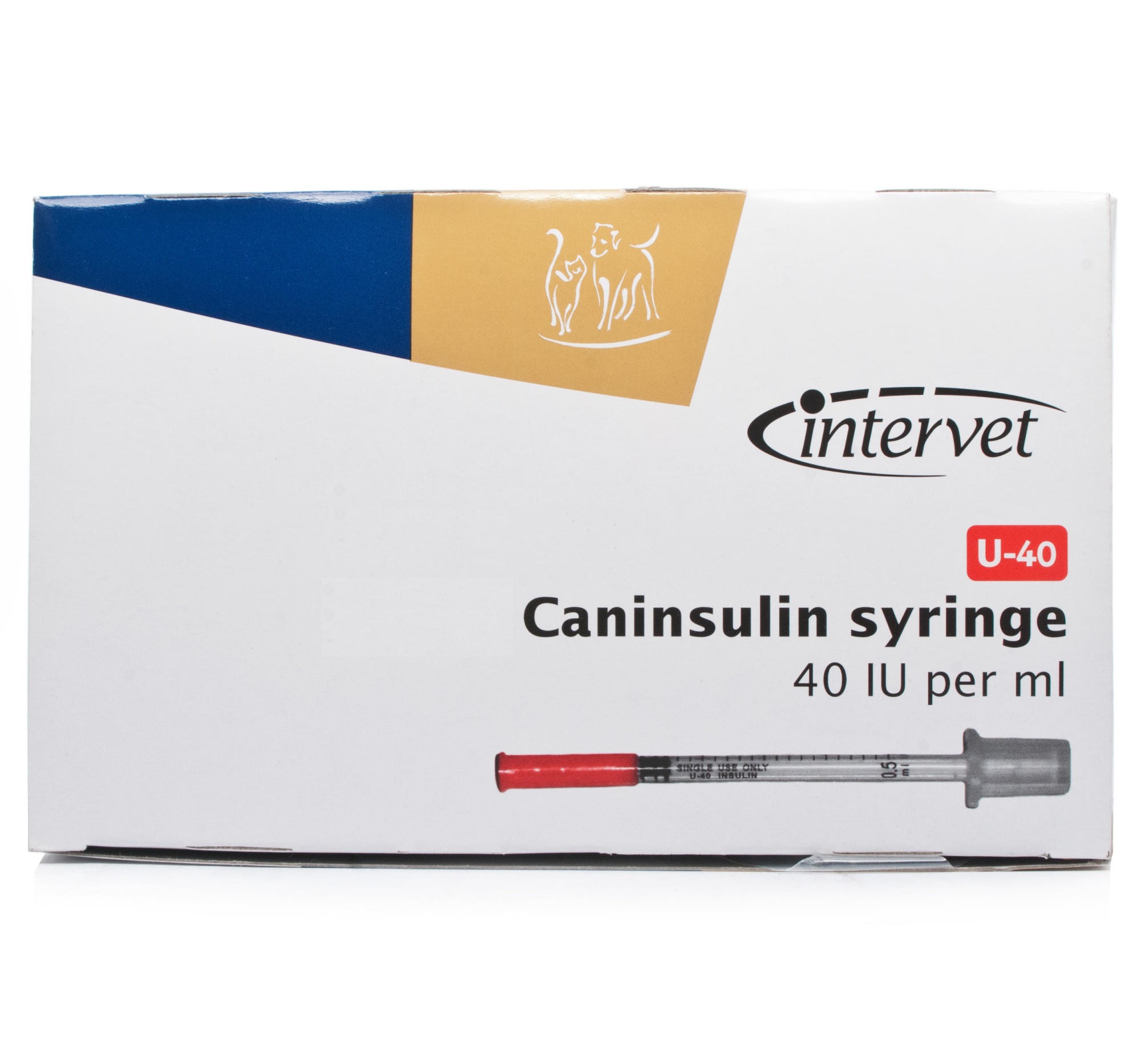 Seringues Caninsulin™ Boîte de 30 seringues stériles à insuline