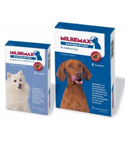 Milbemax Comprimés à Croquer pour Chiens – Vermifuge