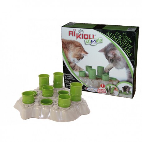 Stimulo Distributeur Ludique De Croquettes Pour Chat Aikiou Direct Vet Stimulo Distributeur Ludique De Croquettes Pour Chat Aikiou Direct Vet