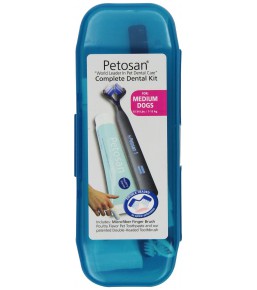 Petosan Kit - Kit de brossage dentaire pour chien