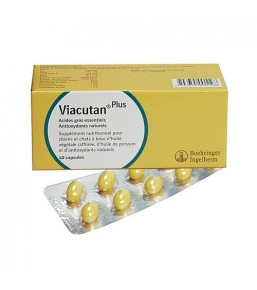 Viacutan Plus - Soin du pelage pour chien et chat