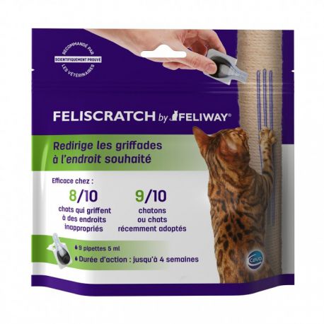 Feliscratch™ by Feliway - Phéromones anti-griffades - Ceva / Direct-Vet