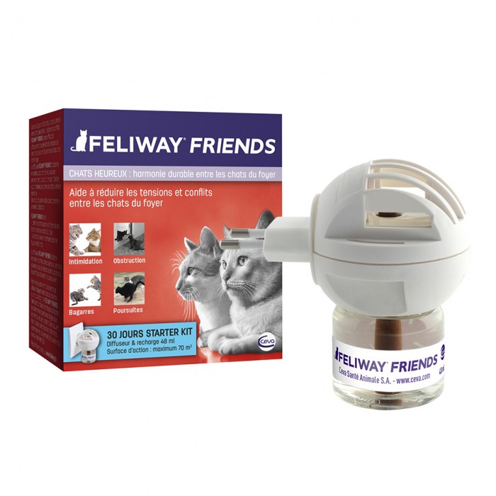 Feliway Friends Diffuseur Et Recharges Ceva Pheromones Pour Chat Direct Vet