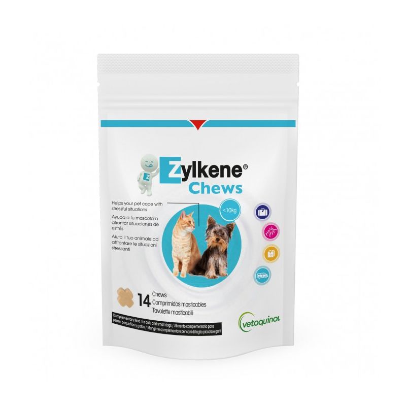 Zylkène™ Chew - Bouchées anti-stress pour chiens et chats - Vetoquinol /  Direct-Vet