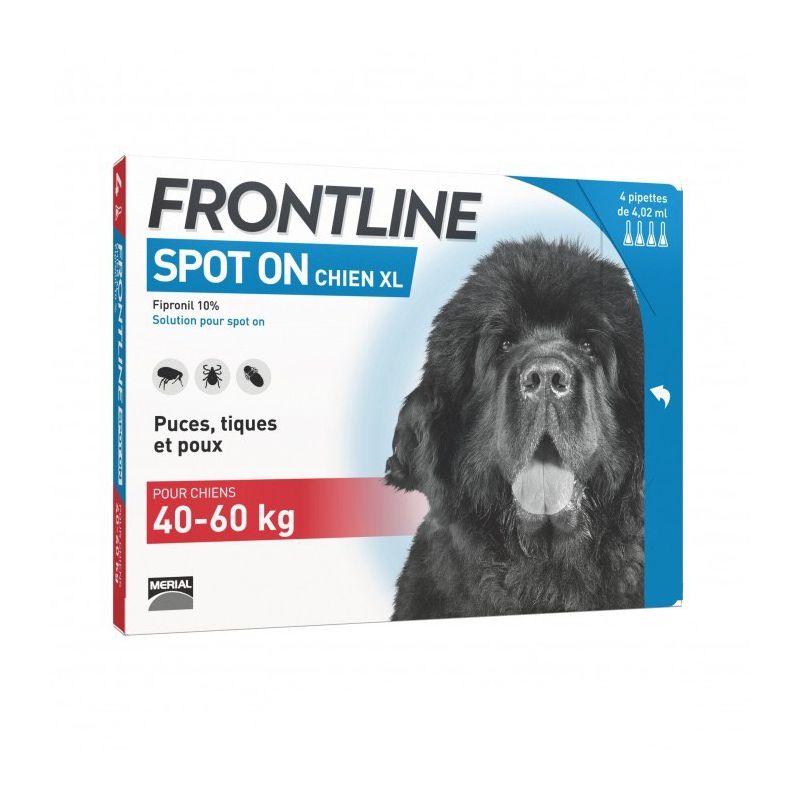 Frontline Combo™ - Pipettes anti-tiques, puces et poux pour chiens