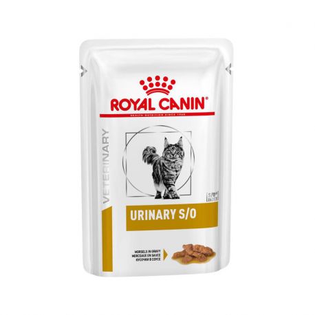 Royal Canin Urinary S/O chat - Sachets fraîcheurs bouchées en sauce