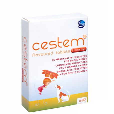 Cestem - Vermifuge pour grands chiens