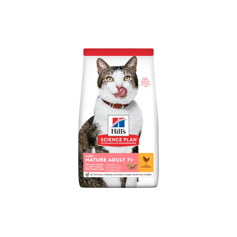 Hill's Science Plan Adult Light croquettes pour chat - Croquettes Chat -  Alimentation Hill's Science Plan