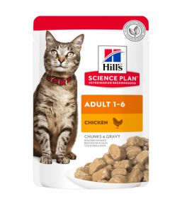 Hill's Science Plan Chat Adulte au Poulet Sachet Repas