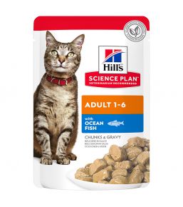 Hill's Science Plan Chat Adulte Poisson Sachet Repas