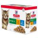 Hill's Science Plan Chaton Multipack Poulet et au Poisson