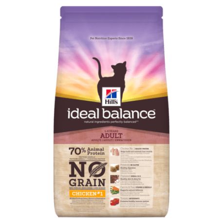 Hill's Ideal Balance Feline Adult No Grain Poulet/Pomme de terre
