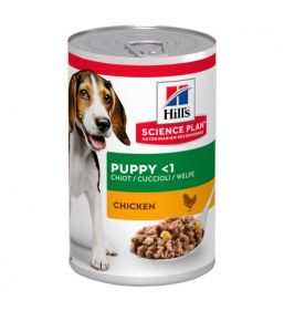 Science Plan Puppy au Poulet - Boîte de pâtée pour chiot 370 gr