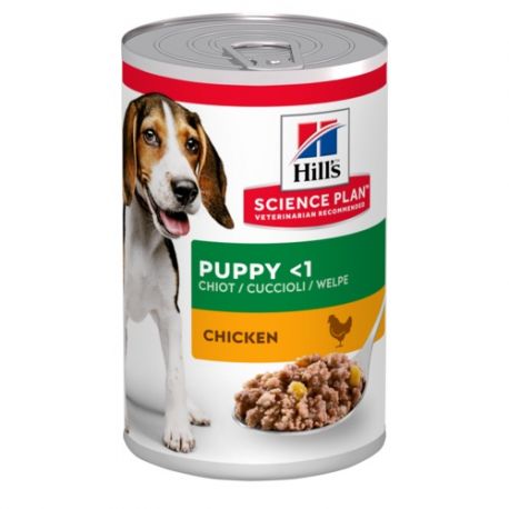 Science Plan Puppy au Poulet - Boîte de pâtée pour chiot 370 gr