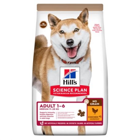 Hill's Science Plan Canine Adult No Grain Poulet