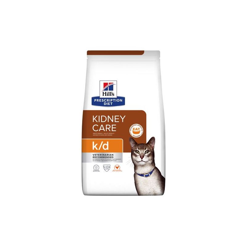 Hill's Prescription Diet k/d Feline™ - Croquettes pour chat avec