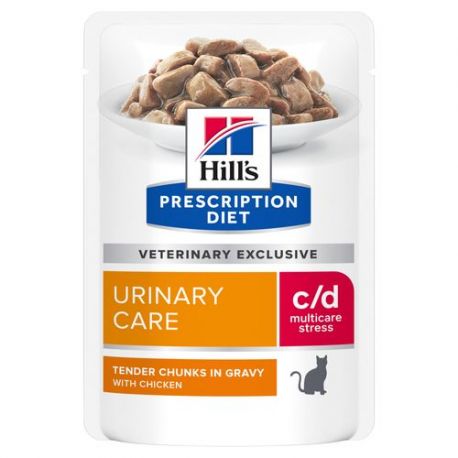 Hill's Prescription Diet c/d Feline Urinary Stress - Sachet Repas