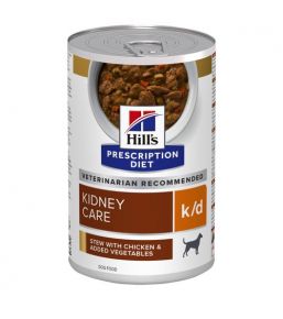 Hill's Prescription Diet Canine K/D Mijoté au poulet et légumes - Boîtes 