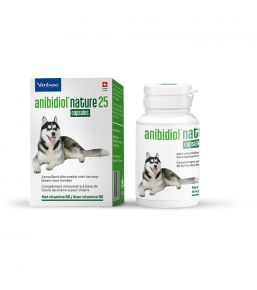 Anibidiol Nature 25 - complément au CBD pour chien et chat