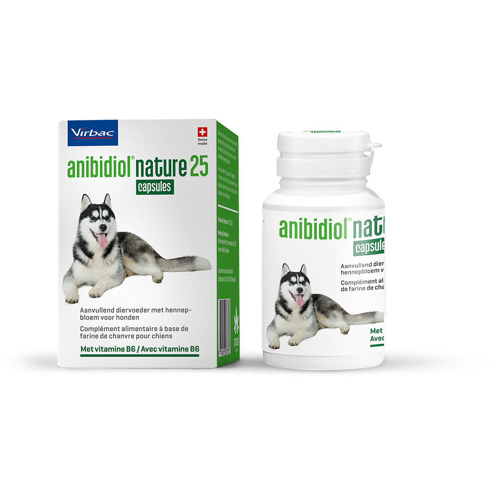 Anibidiol Nature™ - complément au CBD pour chien et chat