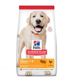 Hill's Science Plan Canine Adult Light Large Breed - Croquettes pour chien