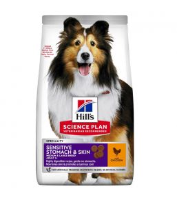 Hill's Science Plan Canine Adult Sensitive Stomach & Skin - Croquettes pour chien