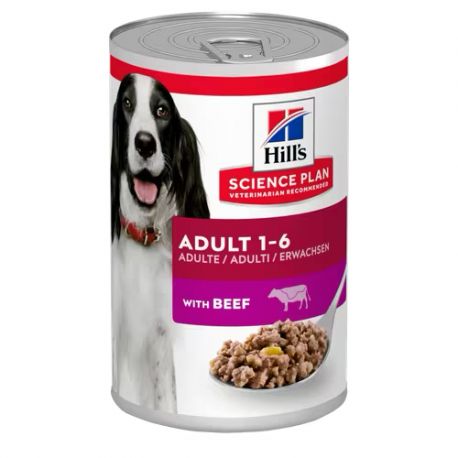 Hill's Science Plan Chien Adulte au Boeuf - Boîtes