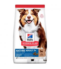 Hill's Science Plan Canine Mature Adult 7+ toutes races à l'Agneau et au Riz