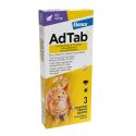 AdTab - Comprimés anti-puces et anti-tiques pour chats