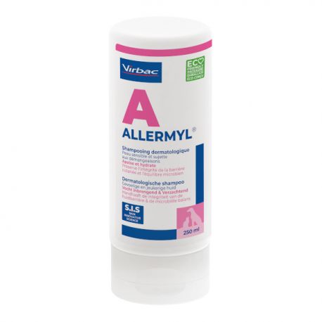 Allermyl - Shampooing dermatologique pour chien et chat