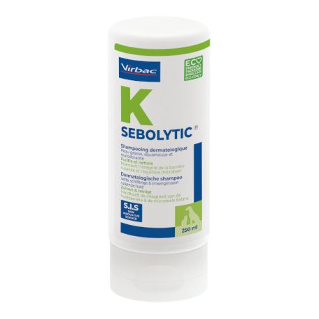 Sebolytic - Shampooing dermatologique pour chat et chien 