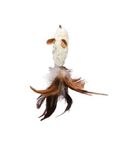 KONG Souris à plume avec herbe à chat 