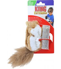  KONG Ecureuil - Jouet pour chat avec herbe à chat