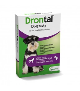 Drontal - Vermifuge pour chien Small & Medium (Dog Tasty)