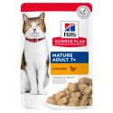 Hill's Science Plan Chat Mature 7+ - Sachets Fraîcheur