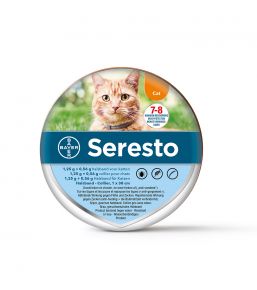 Collier Seresto pour chat - Anti-tiques et anti-puces