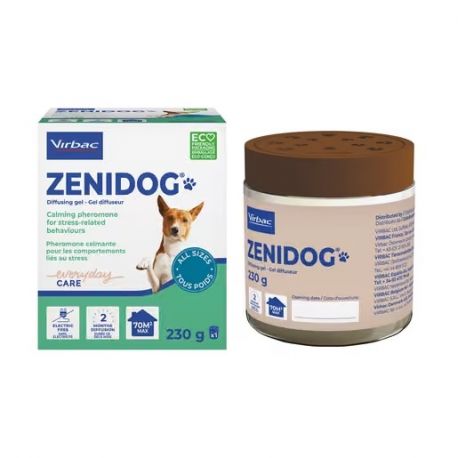 Zenidog gel diffuseur de phérmomones calmant pour chien
