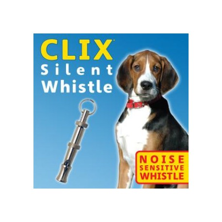 Clix - Sifflet silencieux pour chien