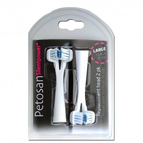 Petosan - Tête de recharge pour brosse à dents électrique Silentpower