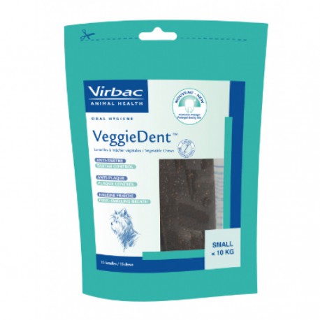 VeggieDent - Lamelles à mâcher pour chiens  SMALL