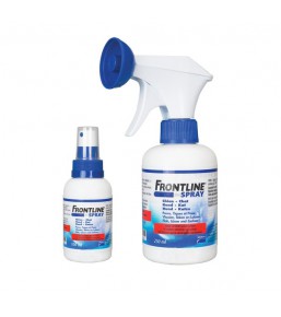 Frontline Spray - Anti-puces et anti-tiques  pour chat et chien