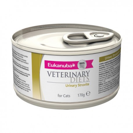 Eukanuba Veterinary Diets Urinary Struvite Cat Boîtes 170g