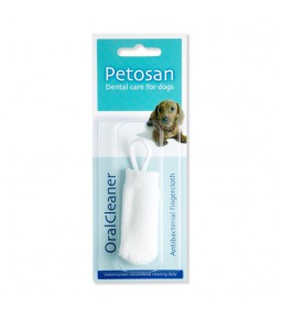 Petosan - Doigtier microfibre Oral Cleaner pour chien