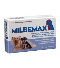 Milbemax - Vermifuge pour chiots et petits chien