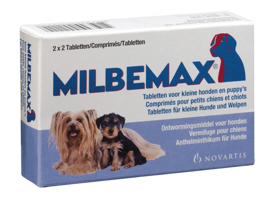 MILBEMAXTAB Petit chien et CHIOT 2 Comprimés